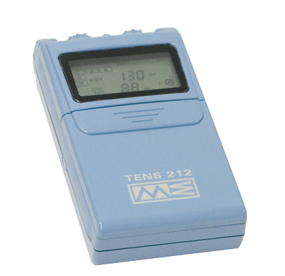 Mettler TENS 212 digital 2-channel Stimulator with carry case and accessories — for Electrotherapy Pain Management