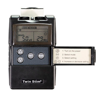 Richmar Digital 2-channel EMS/TENS unit, portable/battery, complete — for Electrotherapy Pain Management