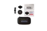 Cefaly Connected Bundle (Includes Cefaly Connected Unit, 3 Electrodes, 2 Charging Docks) — for Electrotherapy Pain Management