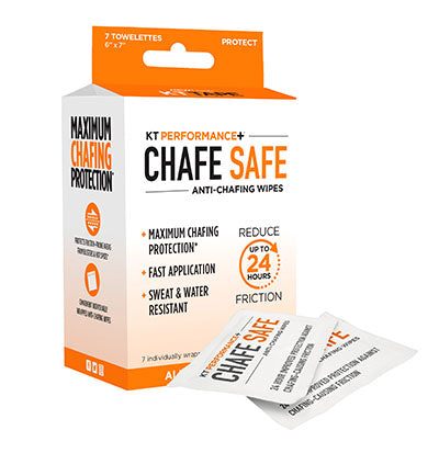 KT Tape KT Performance+, Chafe Safe, Anti-Chafing Wipes — for Treatment Modalities in Clinical and Institutional Care
