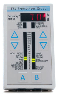Prometheus Pathway MR-25 Dual Channel sEMG System with Vivid Tri-Color LED Display — for Women's Health and Wellness in Clinical and Institutional Care
