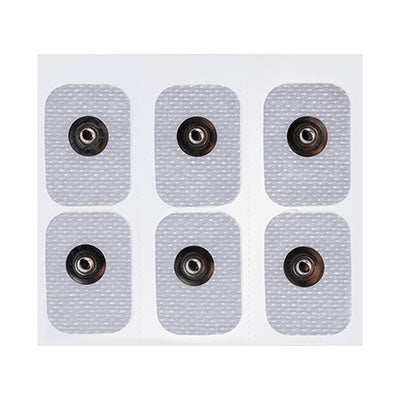 Prometheus Easytrode Pregelled Electrodes, Square Individual Snap, For 24" or 6' Lead Wire, Bag of 150 — for Women's Health and Wellness in Clinical and Institutional Care
