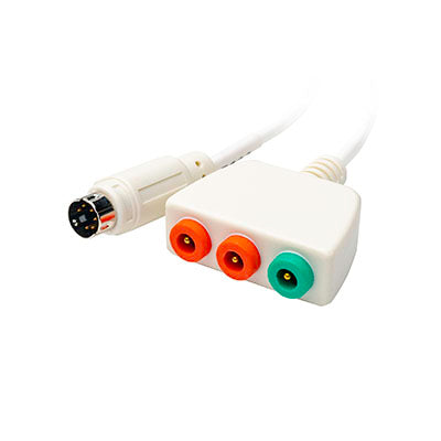 Prometheus Ch A 10' Interface Cable for 7400 Disposable Lead Wire Electrodes for Channel A of the CTS 1500 and 2000 — for Women's Health and Wellness in Clinical and Institutional Care