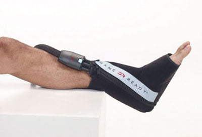 Game Ready Wrap - Lower Extremity - Ankle with ATX - x-Large (men's Shoe sizes 12-18) — for Cold and Compression Therapy Systems