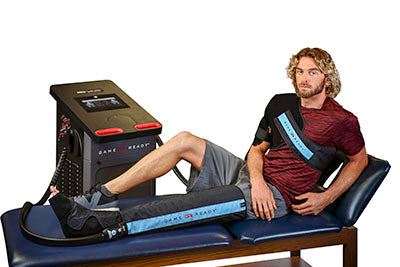 Game Ready Additional Sleeve (Sleeve ONLY) - Full Leg Boot Sleeve, Medium (GRPro 2.1 ONLY) — for Cold and Compression Therapy Systems