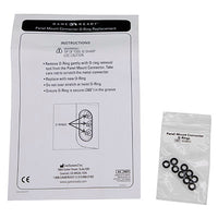 Game Ready GRPro 2.1 Accessory - Panel Mount Replacement O-Rings (Includes 9 O-Rings) — for Cold and Compression Therapy Systems