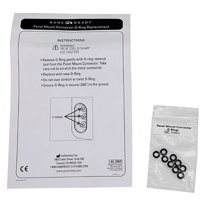 Game Ready GRPro 2.1 Accessory - Panel Mount Replacement O-Rings (Includes 9 O-Rings) — for Cold and Compression Therapy Systems