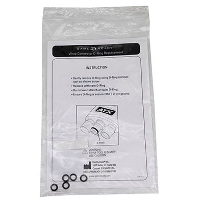 Game Ready GRPro 2.1 Accessory - Wrap Replacement O-Rings (Includes 5 O-Rings) — for Cold and Compression Therapy Systems