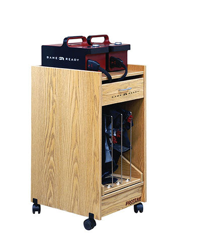 Game Ready GRPro 2.1 Cart - Natural Oak — for Cold and Compression Therapy Systems