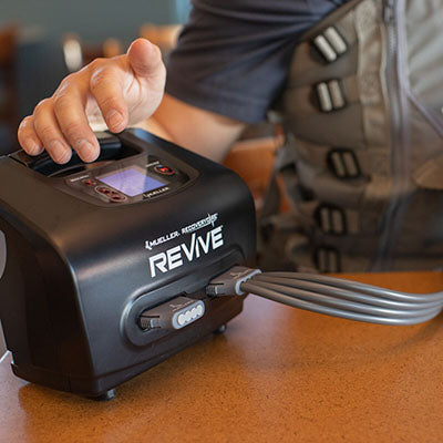 Mueller RecoveryCare REVIVE, M4 Console — for Cold Compression in Clinical and Institutional Care