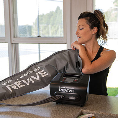 Mueller RecoveryCare REVIVE, Additional Garments, Arm Sleeve (Gray) — for Cold Compression in Clinical and Institutional Care
