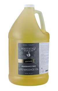 Soothing Touch Fragrance Free Lite Oil, 1 Gallon — for Massage Therapy and Muscle Recovery