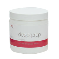 Deep Prep Complete Massage Cream, 15 oz jar — for Massage Therapy and Muscle Recovery