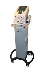 TheraTouch CX4, 4-channel stim/ultrasound combo unit, cart included — for Therapeutic Ultrasound Treatment