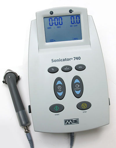 Mettler Sonicator 740 Ultrasound Device, 5cm2 applicator, Sonic*Tool, O-ring — for Therapeutic Ultrasound Treatment