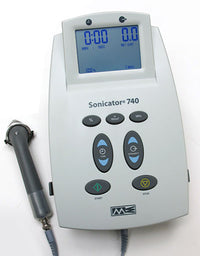 Mettler Sonicator 740x Ultrasound Device, 3 applicators (1, 5, 10 cm2 heads), Sonic*Tool, O-ring — for Therapeutic Ultrasound Treatment