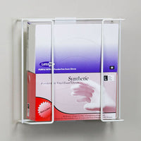 Clinton Glove Box Holder, Double Horizontal Wire — for Accessories in Clinical and Institutional Care