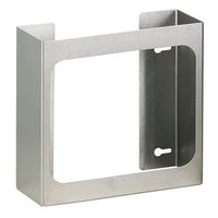 Clinton Glove Box Holder, Double Stainless Steel — for Accessories in Clinical and Institutional Care