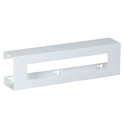 Clinton Glove Box Holder, Double Slimline White Steel — for Accessories in Clinical and Institutional Care