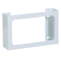 Clinton Glove Box Holder, Triple White Steel — for Accessories in Clinical and Institutional Care