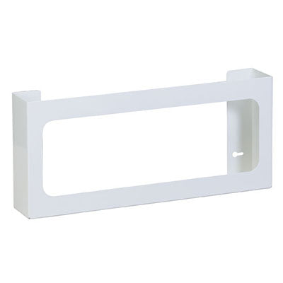 Clinton Glove Box Holder, Quad White Steel — for Accessories in Clinical and Institutional Care