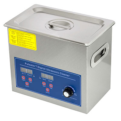 FEI Pulsator Ultrasonic Cleaner, 0.8 gallon (3L) with adjustable time, temperature, and power — for Treatment and Examination Rooms
