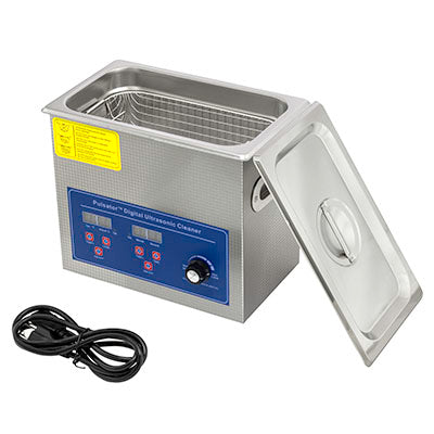 FEI Pulsator Ultrasonic Cleaner, 0.8 gallon (3L) with adjustable time, temperature, and power — for Treatment and Examination Rooms