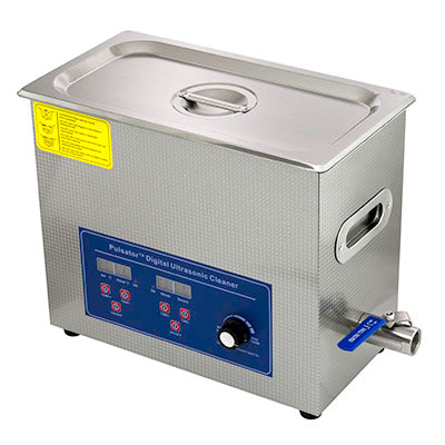 FEI Pulsator Ultrasonic Cleaner, 1.6 gallon (6L) with adjustable time, temperature, and power — for Treatment and Examination Rooms