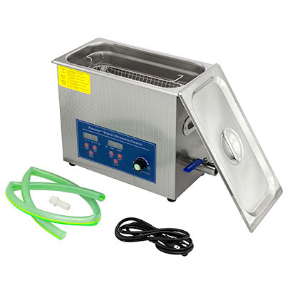 FEI Pulsator Ultrasonic Cleaner, 1.6 gallon (6L) with adjustable time, temperature, and power — for Treatment and Examination Rooms