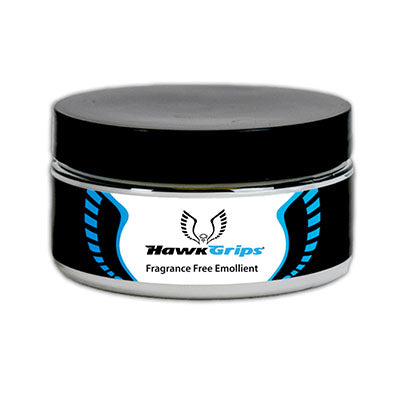 HawkGrips Emollient, 8 oz. Jar, Fragrance-Free, 20 Pack — for Treatment Modalities in Clinical and Institutional Care