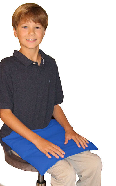 Sommerfly Wipe-Clean Weighted Lap Pad, Royal Blue — for Strength Training and Rehabilitation