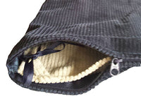 Sommerfly Sleep Tight Weighted Blanket Cover, Navy Blue Corduroy — for Strength Training and Rehabilitation