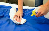 Sommerfly Wipe-Clean Weighted Blanket, Royal Blue, XS — for Strength Training and Rehabilitation