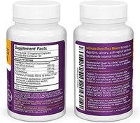 Intimate Rose Flora Bloom, Ultimate Probiotic Supplement for Women, 60 Capsules — for Exercise and Therapy Floor Work