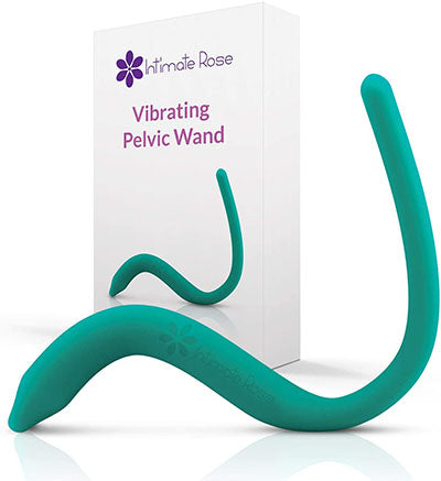 Intimate Rose Vibrating Pelvic Wand — for Exercise and Therapy Floor Work