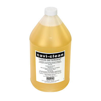 Mettler Cavi-Clean Liquid Detergent Concentrate, 1 Gallon Bottles, Case of 4 — for PPE in Clinical and Institutional Care