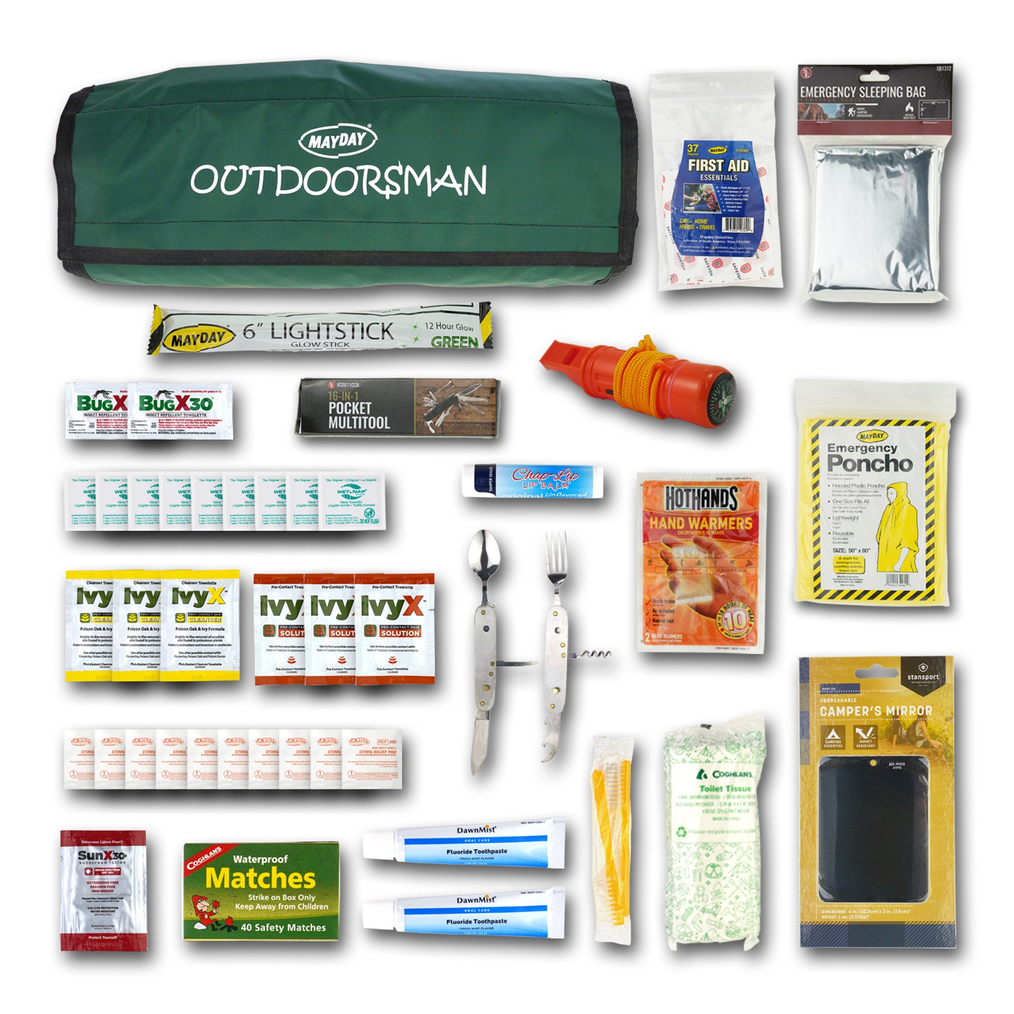 MayDay 37-Piece Outdoorsman First Aid Kit