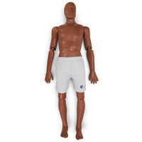 Heartsmart Simulaids Rescue Rudy African American Manikin