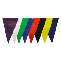 Kemp USA 14-015-NVY Vinyl Backstroke Flags, 12x18"