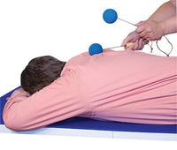 CanDo Impact Massager, Blue, Pair — for Massage Therapy and Muscle Recovery