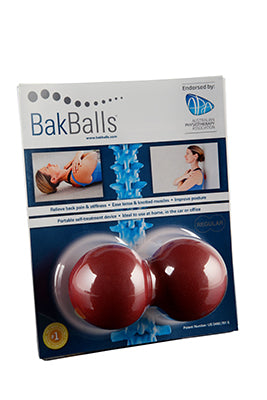 BakBalls Red - Regular — for Massage Therapy and Muscle Recovery