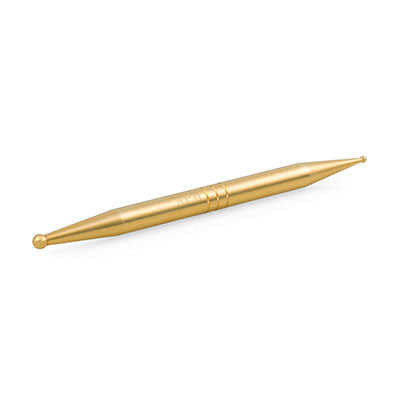 AFH massage stick, gold plated, w/box — for Massage Therapy and Muscle Recovery