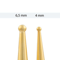 AFH massage stick, gold plated, w/box — for Massage Therapy and Muscle Recovery