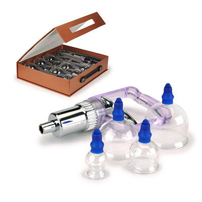 Lhasa Longevity 14 Piece Glass Cupping Set — for Cupping in Clinical and Institutional Care