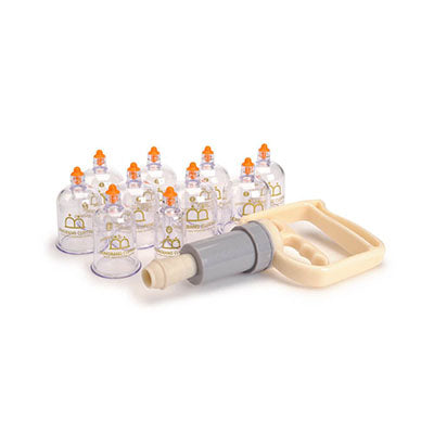 Lhasa 10 Piece Deluxe Cup Set — for Cupping in Clinical and Institutional Care