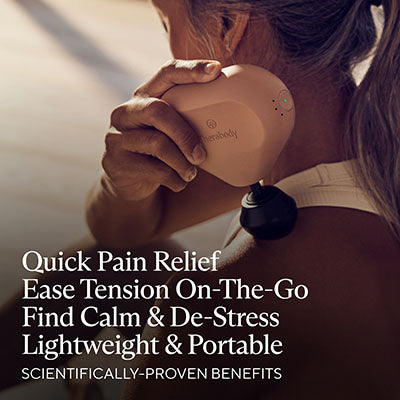 Therabody Theragun Mini, Desert Rose — for Massage Therapy and Muscle Recovery