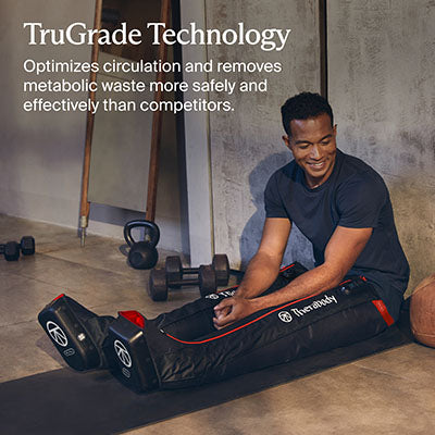 Therabody JetBoots Pro Plus, Short — for Massage Therapy and Muscle Recovery