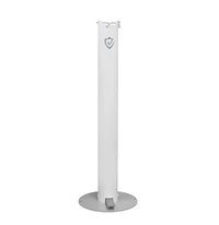 FEI Pedal Activated Hand Sanitizer Stand, Smaller Round Unit (For 8 oz.-32 oz. Containers) — for PPE in Clinical and Institutional Care