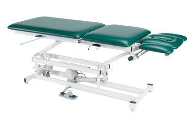 CanDo treatment table - electric hi-low, 76" L x 27" W x 18" - 37" H, 5-section — for Treatment and Examination Rooms