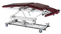 CanDo treatment table - electric hi-low, 76" L x 27" W x 18"- 37" H, 5-section, casters — for Treatment and Examination Rooms
